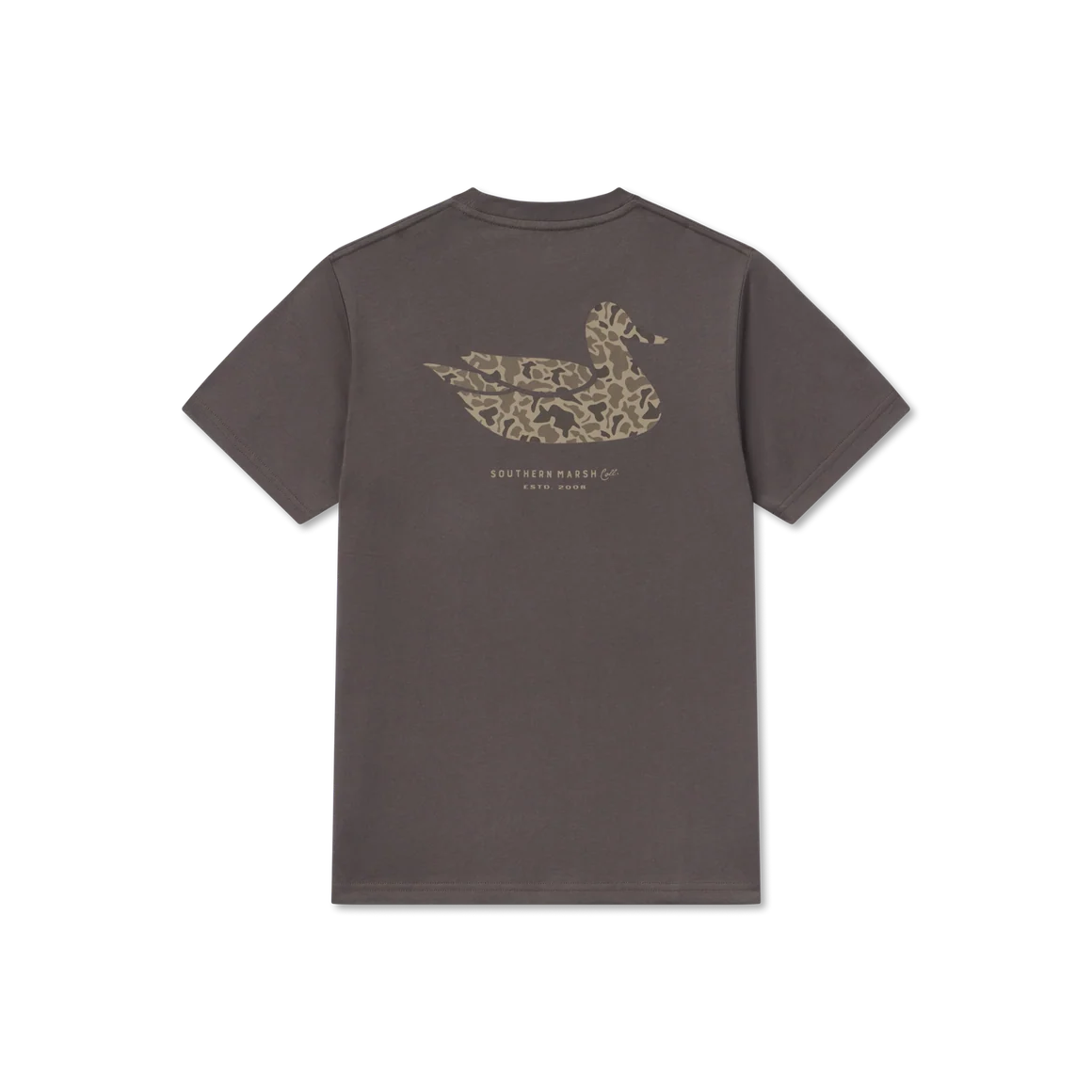 Southern Marsh | Youth Duck Originals - Camo T-Shirt in Iron Gray