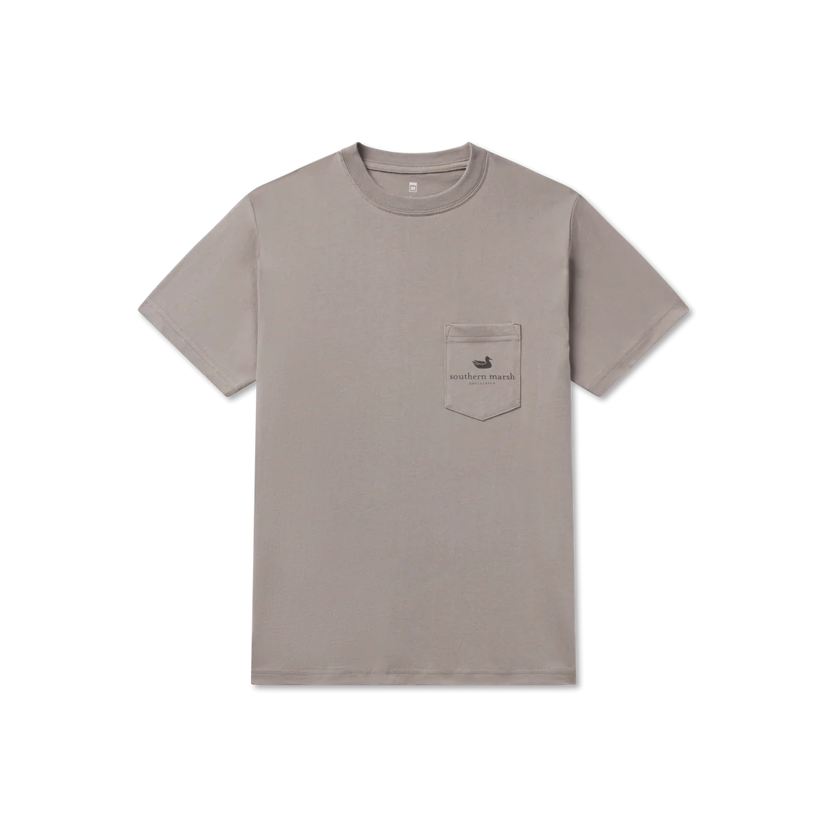 Southern Marsh | Youth Vintage Duck Decoy - Camo T-Shirt in Dark Gray