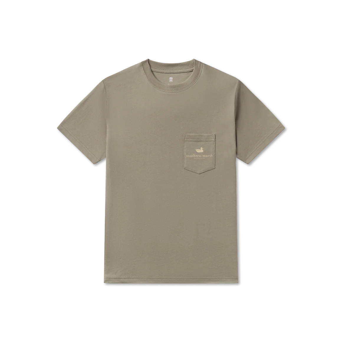 Southern Marsh | Youth Vintage Duck Decoy - Camo T-Shirt in Stonewall Olive