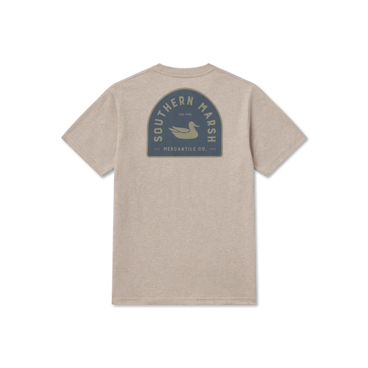 Southern Marsh | Youth Mercantile Dome T-Shirt in Washed Burnt Taupe