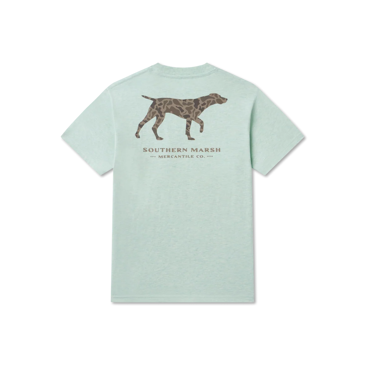 Southern Marsh | Youth Originals - Camo - Pointer T-Shirt in Washed Honeydew
