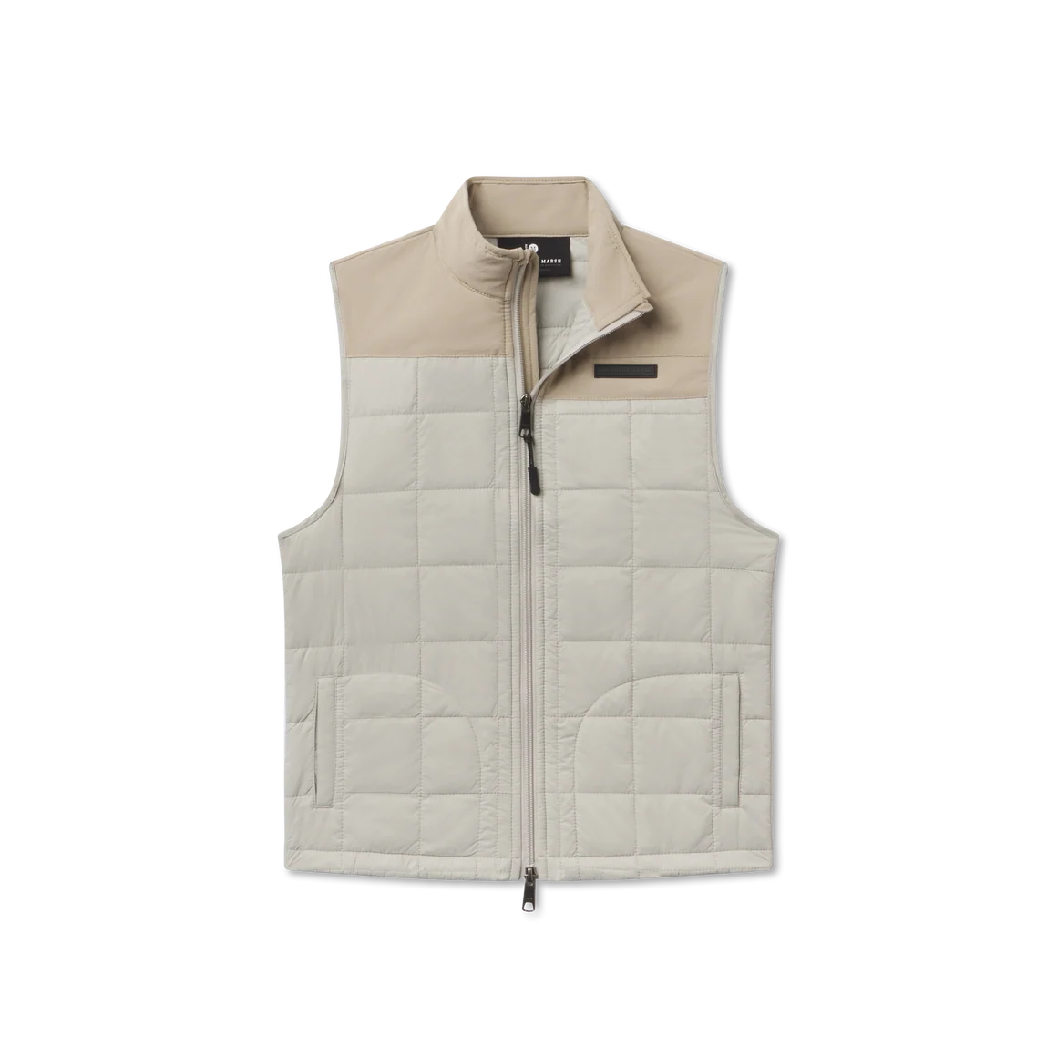 Southern Marsh | Youth Falcon Hill Quilted Vest in Audubon Tan