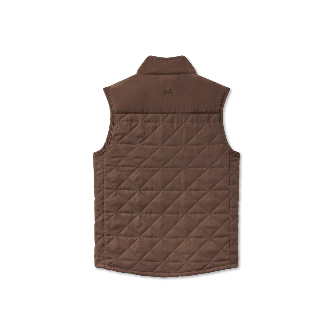 Southern Marsh | Youth Lawrence Quilted Vest in Stone Brown