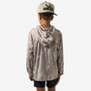 Burlebo | Youth Performance Hoodie in Drifter Camo
