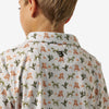 Burlebo | Youth Performance Polo in Mallard Duck Dog