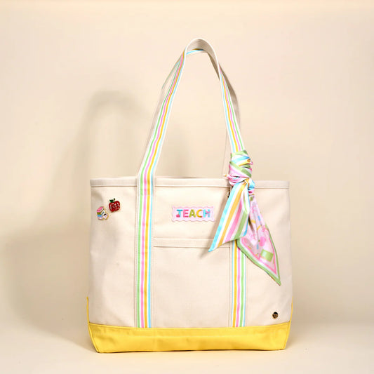 The Darling Effect | The Darling Canvas Tote Bag in School's In Session