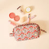The Darling Effect | Essentials Quilted Cosmetic Pouch in Everbloom Dusty Rose