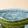 The Darling Effect | The Everyday Quilted Tote Bag in Everbloom Forest Green