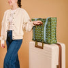 The Darling Effect | The Everyday Quilted Tote Bag in Everbloom Forest Green