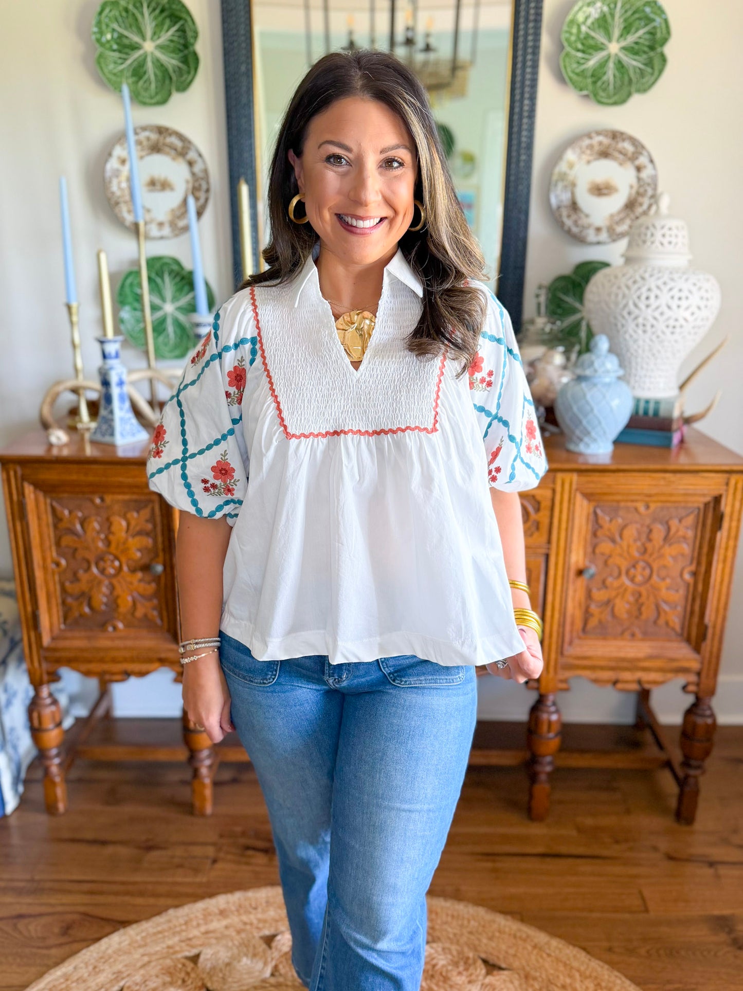 Desert Bloom Blouse