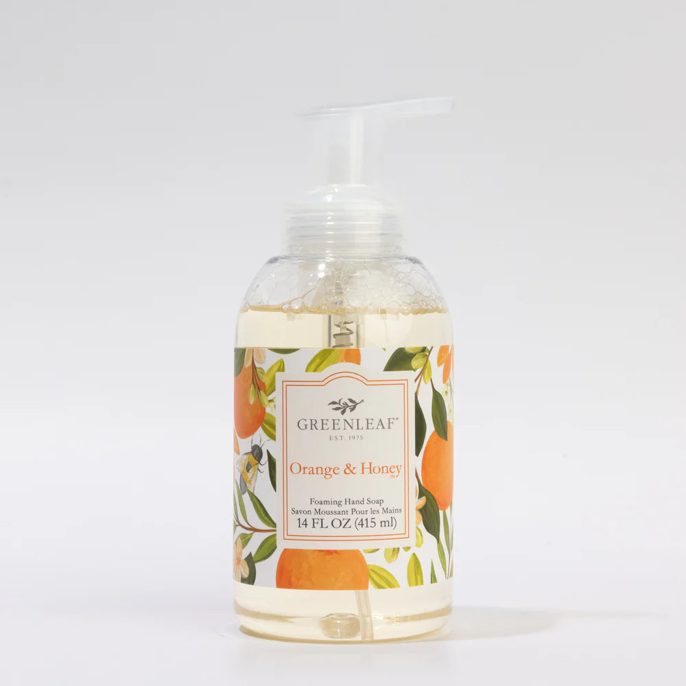 Greenleaf | Foaming Hand Soap in Orange & Honey
