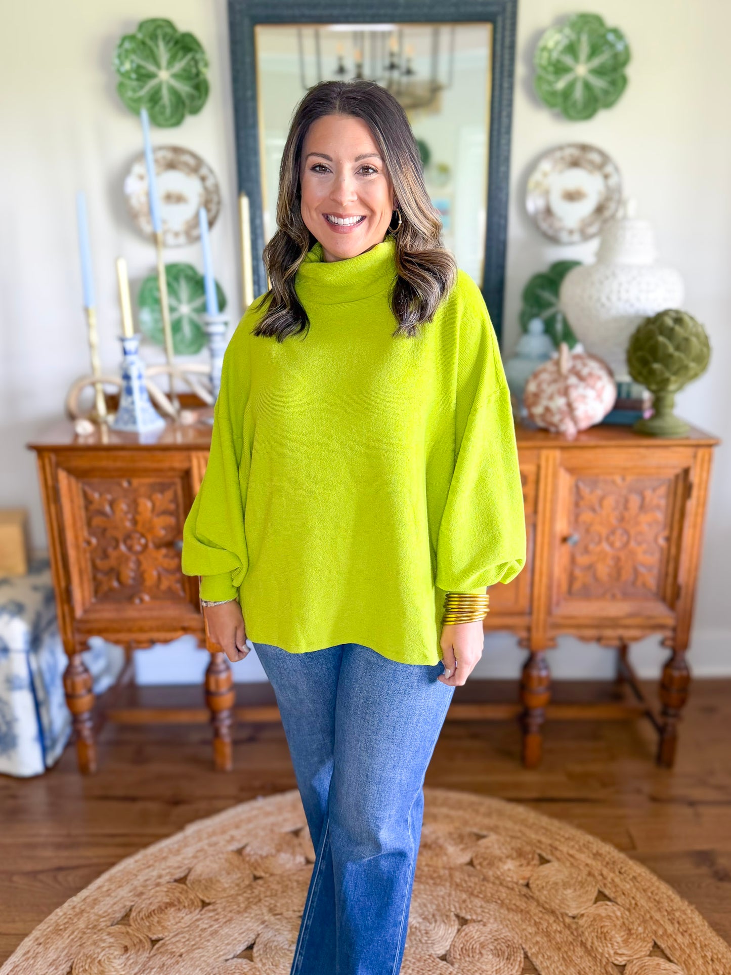 The Claire Cowl Neck Sweater