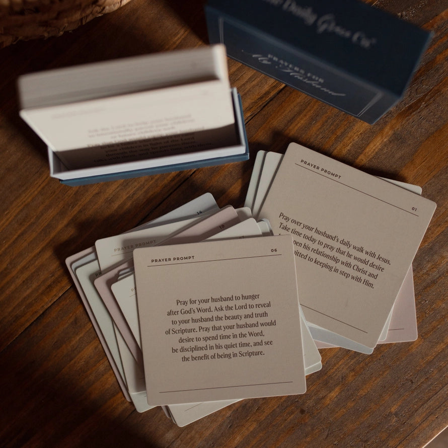 Prayers for My Husband Prayer Card Set