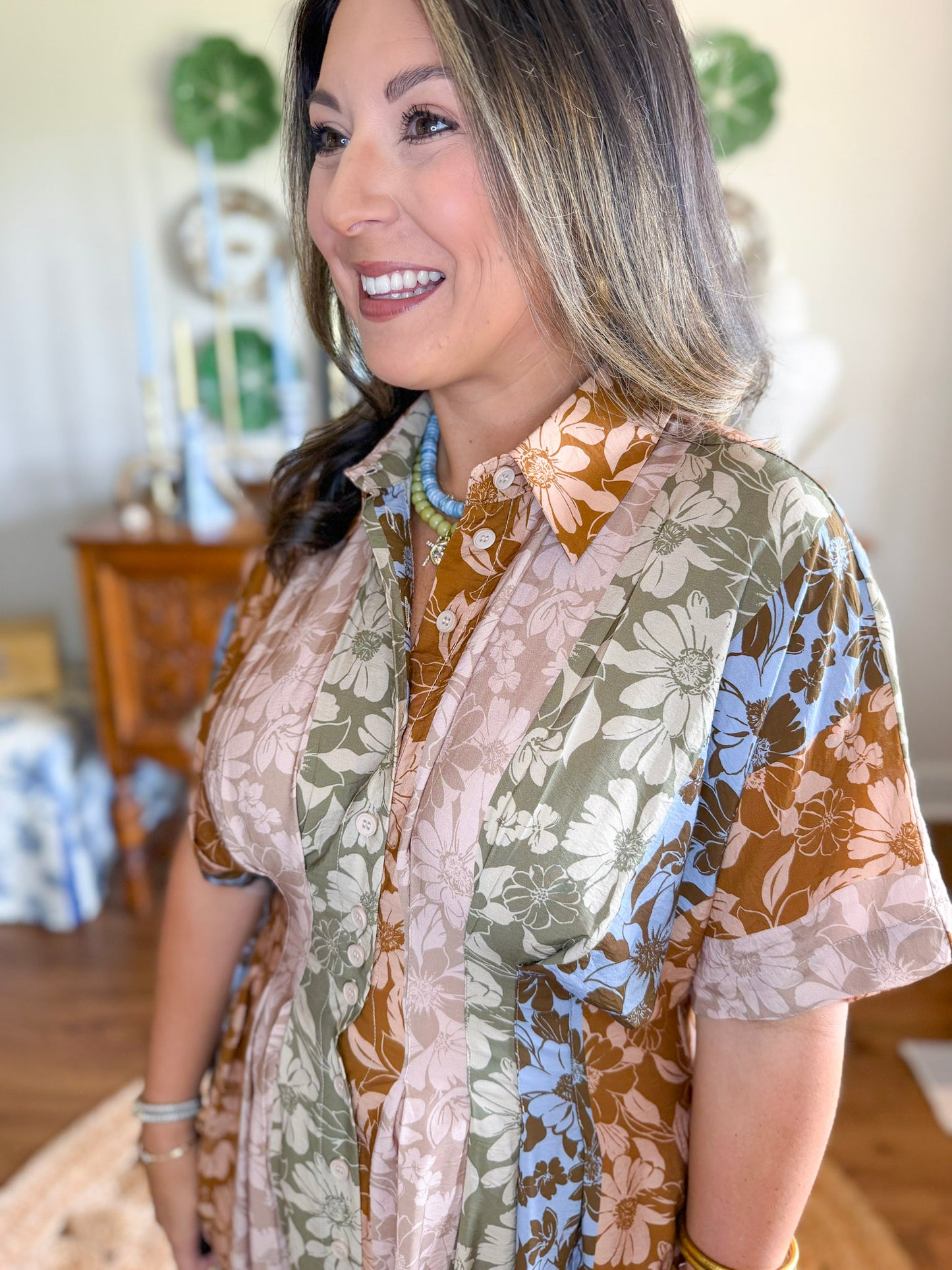 Wildflower Mosaic Dress