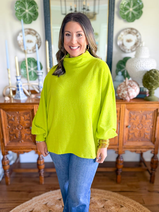 The Claire Cowl Neck Sweater
