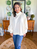 The Madeline Mock Neck Pullover Top