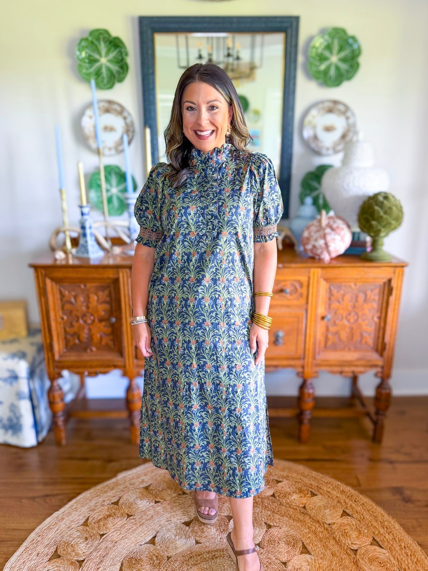 The Maisie Floral Midi Dress