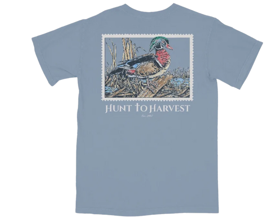 Hunt to Harvest Wood Duck Stamp in Blue Jean