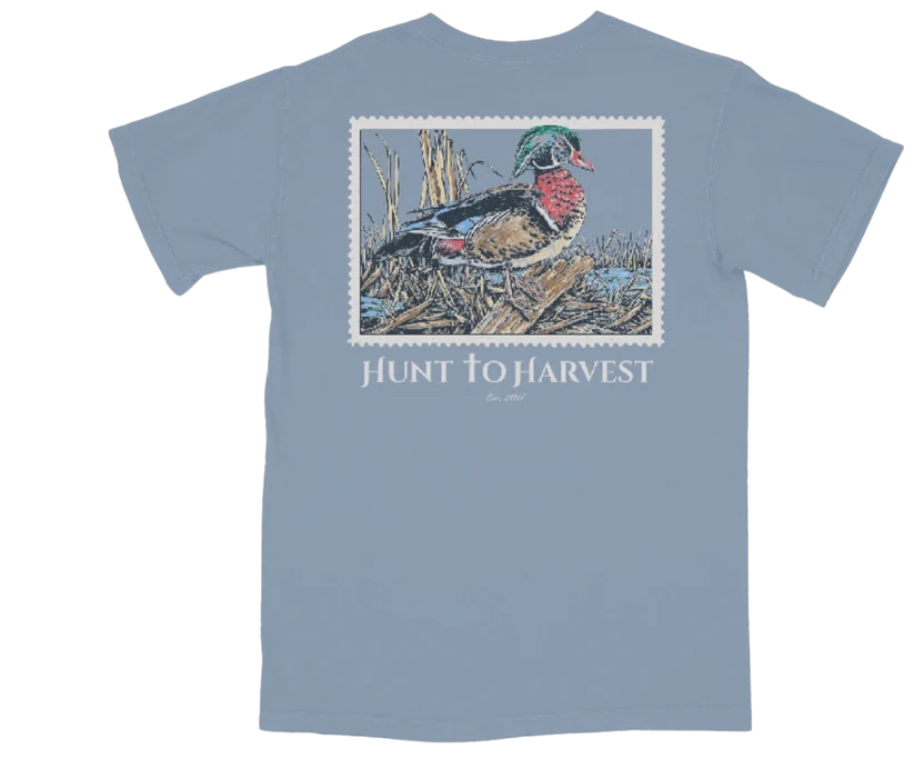 Hunt to Harvest Wood Duck Stamp in Blue Jean