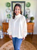 The Madeline Mock Neck Pullover Top