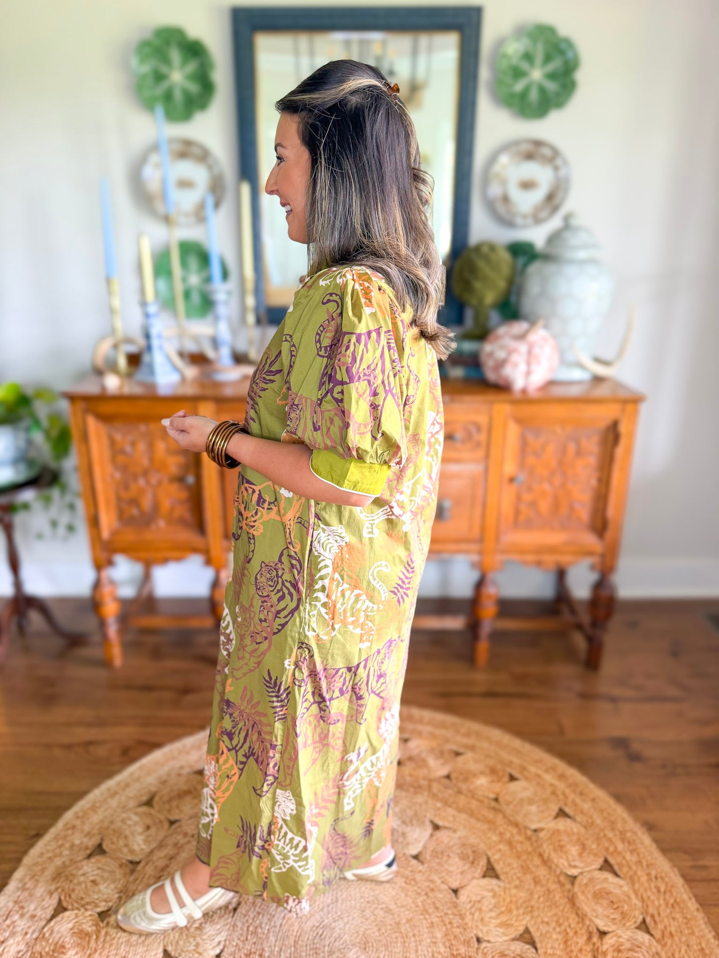 Tiger Tale Maxi Dress