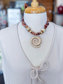 The Tribal Scarf Necklace