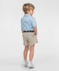 Southern Shirt Company | Youth Boys Heather Madison Polo in Alaskan Blue