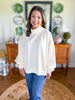 The Madeline Mock Neck Pullover Top