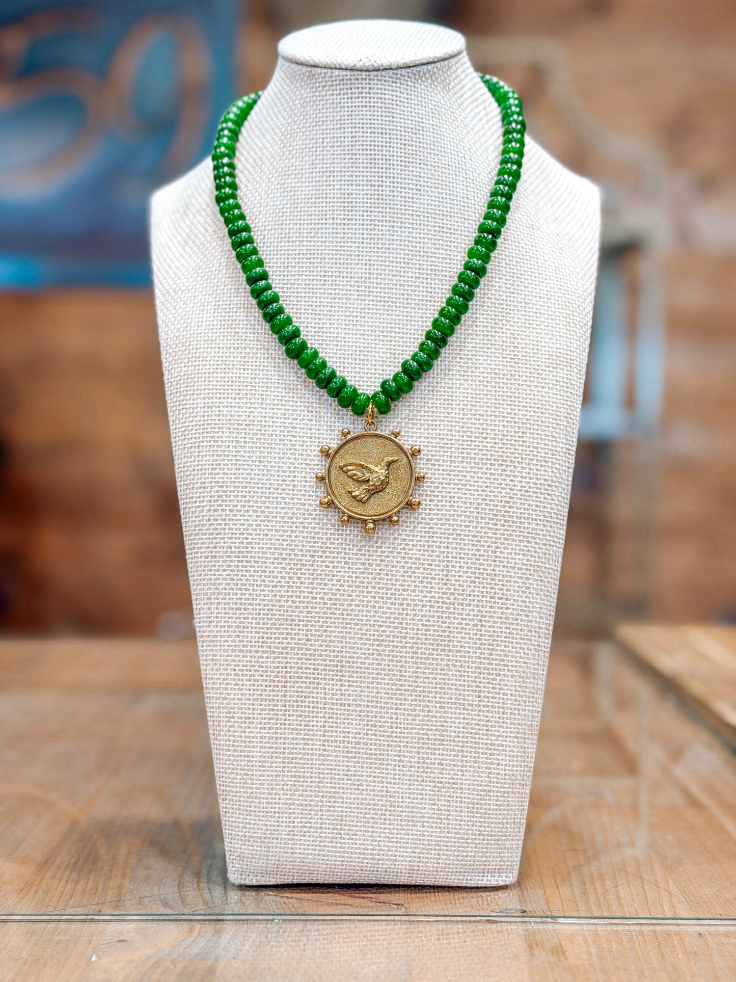Hart Design | The Sloane Necklace in Green