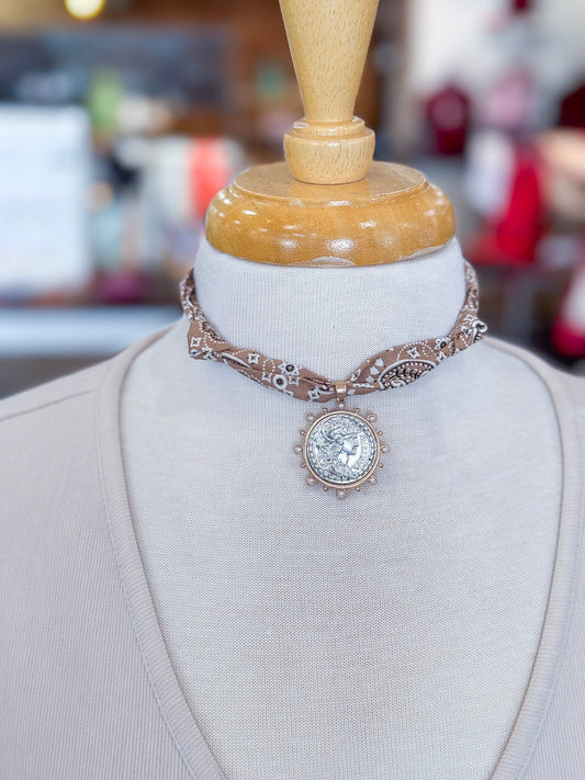 The Sadie Scarf Necklace