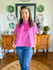 The Elise Blouse in Pink