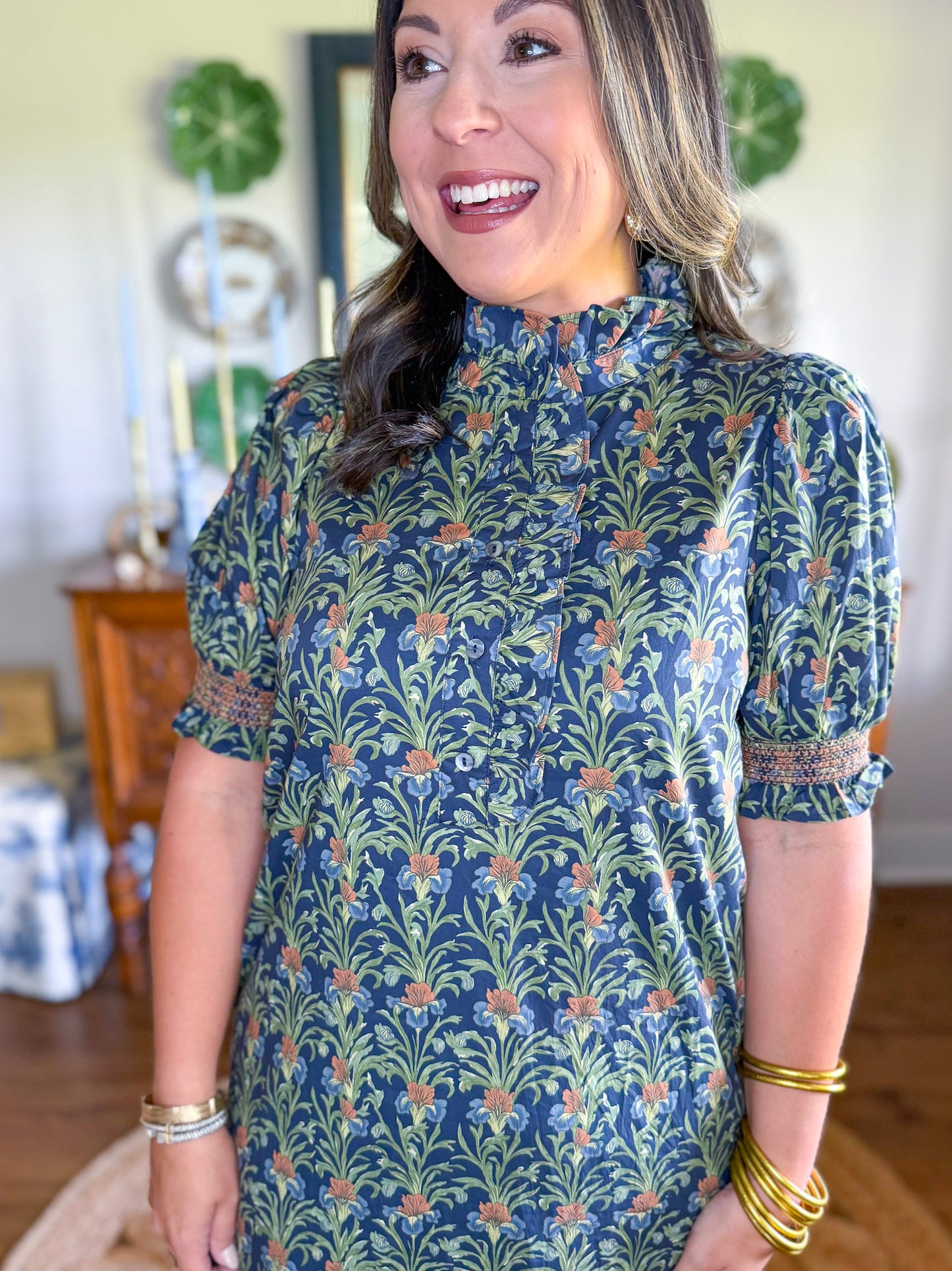 The Maisie Floral Midi Dress