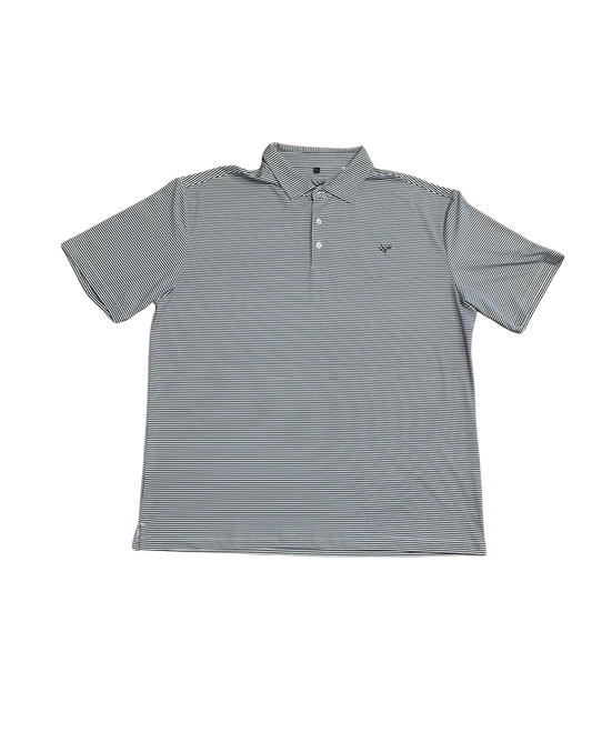 Hunt to Harvest Performance Polo in Charcoal