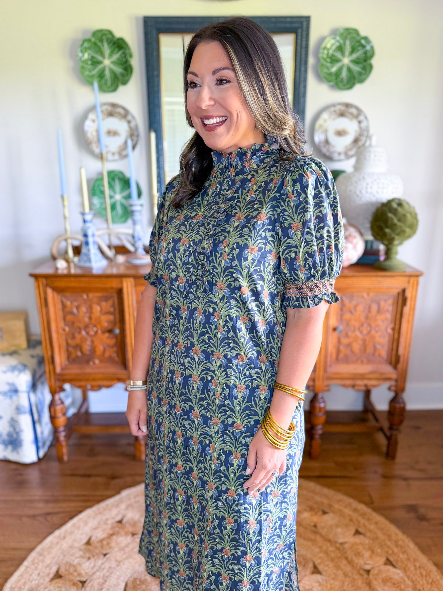 The Maisie Floral Midi Dress