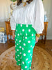 The Timeless Dot Pants in Green