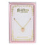 Kids 18K Gold Plated Rose Quartz Heart Necklace