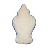 Shaped Chinoiserie Vase Hook Pillow