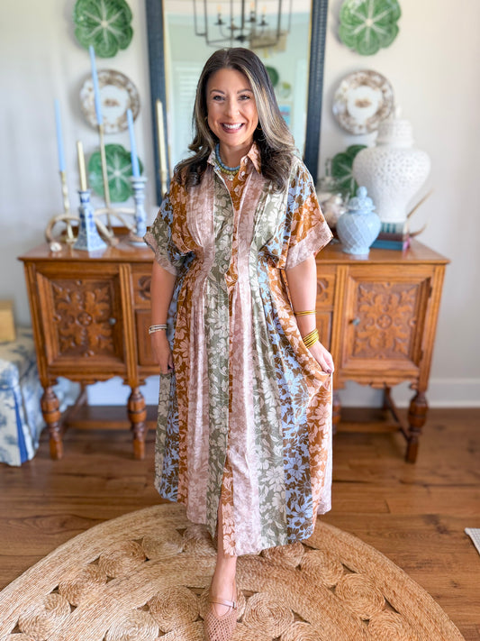Wildflower Mosaic Dress