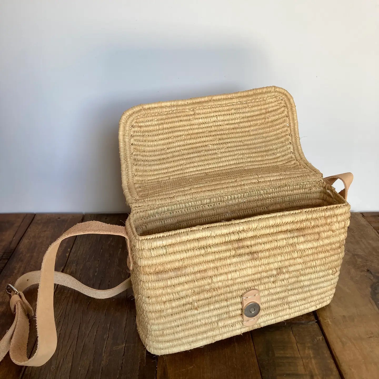Straw Crossbody Purse