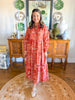 Cinnamon Paisley Dress
