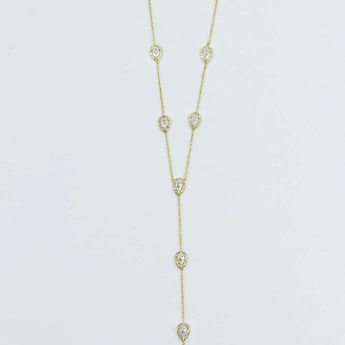 Crystal Y-Glow Necklace