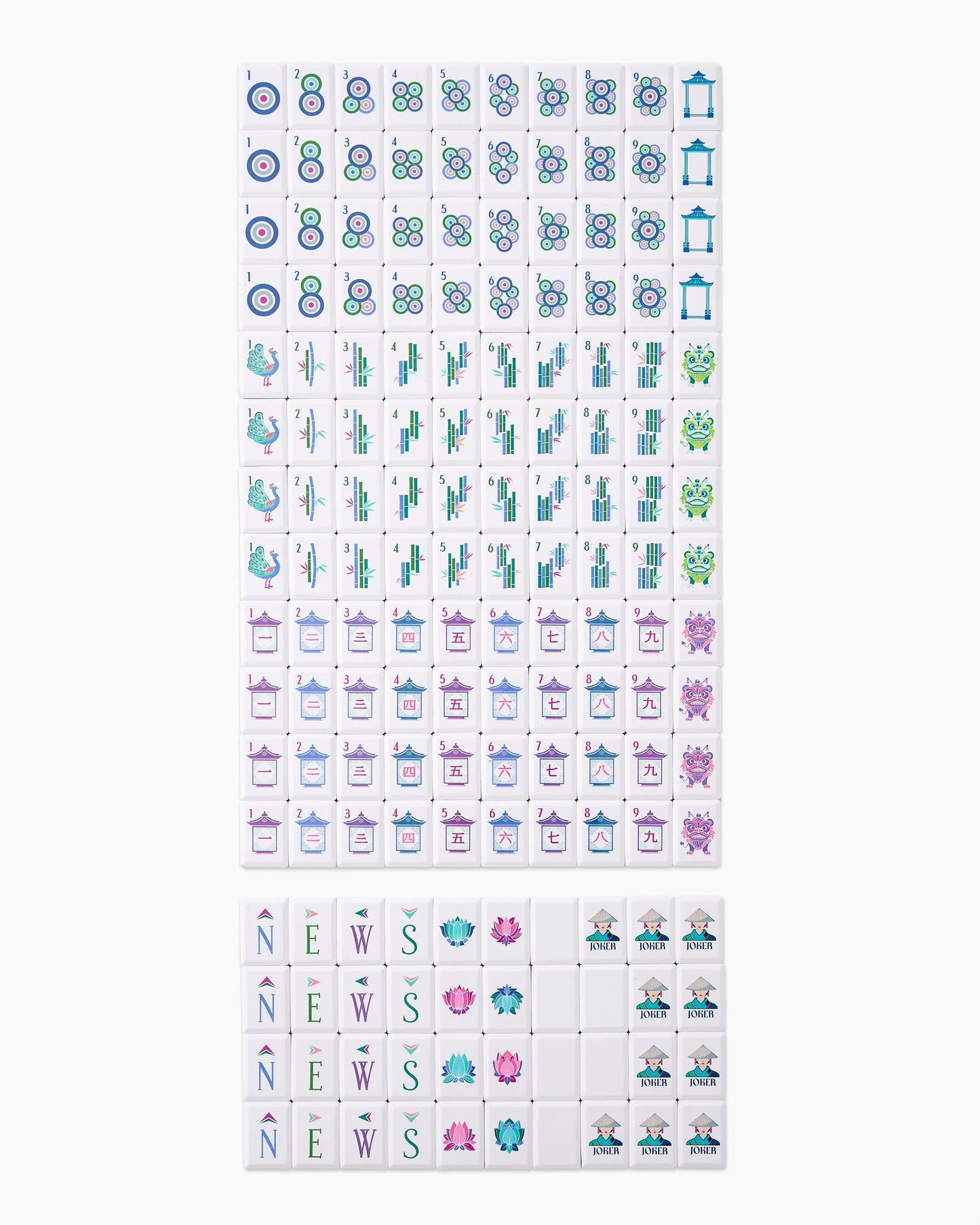 Oh My Mahjong Cadet Debutante Tile Set
