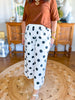 The Timeless Dot Pants in White