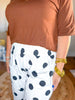 The Timeless Dot Pants in White