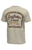 Southern Point | Youth Camo Badge T-Shirt in Cloud Cream