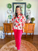 Poppy Ruffle Top