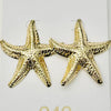 Chic Starfish Stud Earrings