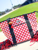 Swig | Zippi 36 Cooler in Gameday Gingham Red & Black