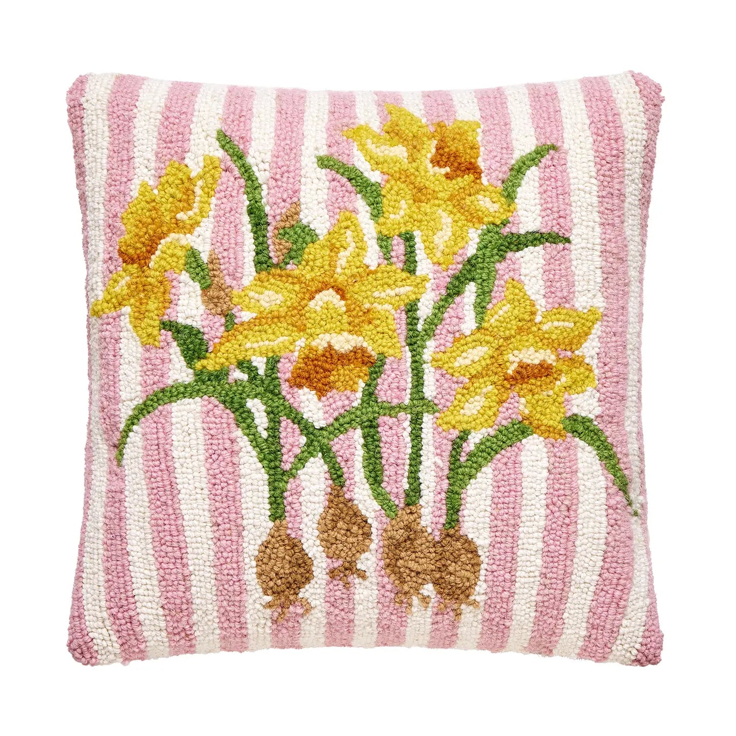 Yellow Daffodil Hook Pillow
