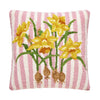 Yellow Daffodil Hook Pillow
